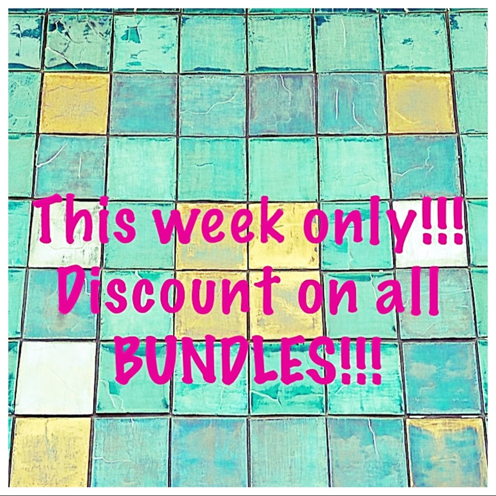 This week only!!! HUGE blowout sale!!! 30% off!!!!